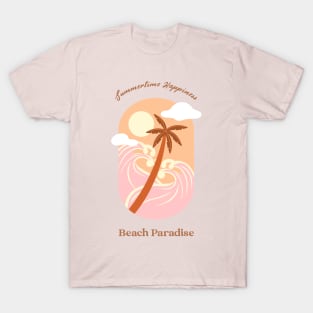 Beach Paradise Summertime Summer Love Vacay Vacation T-Shirt